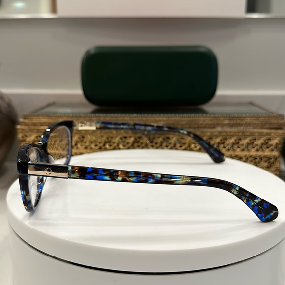 Kate Spade Blue Tortoise Glasses - Picture 5 of 16